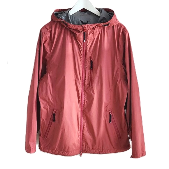Woolrich Jackets & Blazers - Woolrich coral red rain jacket